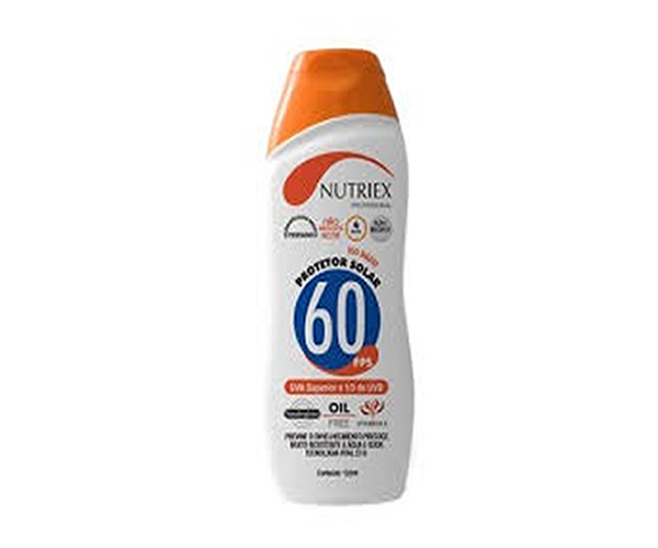 Protetor Solar Profissional FPS 60 1/3 UVA 120 ml-NUTRIEX